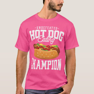 Hot Dog Volwassen Onverslagen Hot Dog vrienden jon T-shirt