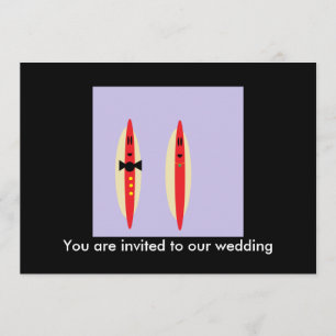 Hot Dog Wedding Kaart