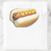 Hot Doge Meme Rechthoekige Sticker (Tas)