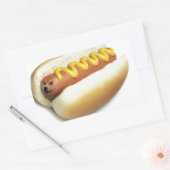 Hot Doge Meme Rechthoekige Sticker (Envelop)