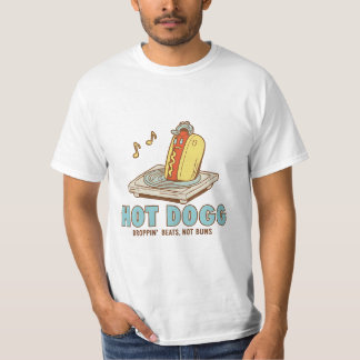Hot Dogg – Droppin’ Beats, Not Buns Funny Tee T-shirt