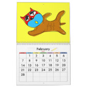 Hot Doggie Calendar Kalender (Feb 2027)