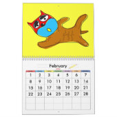 Hot Doggie Calendar Kalender (Feb 2026)
