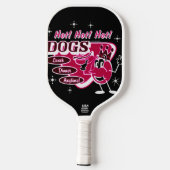 "Hot Doggie" Pickleball Paddle (Achterkant)