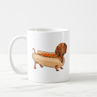 Hot doggy koffiemok