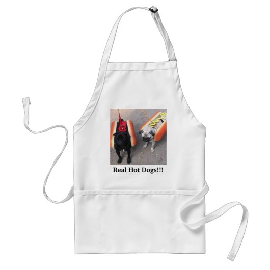 Hot Dogs Apron Standaard Schort (Voorkant)