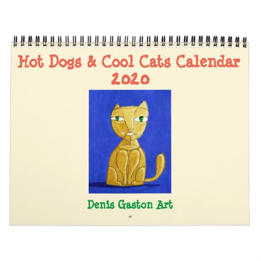Hot Dogs & Cool Cats Kalender 2020 (Hoes)