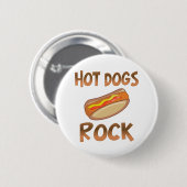 Hot Dogs Rock Ronde Button 5,7 Cm (Voorkant /achterkant)