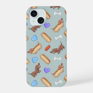 Hot Dogsund: Phonehoes iPhone 15 Case