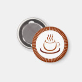 Hot Drink Magneet (Voorkant / Achterkant)