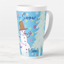 Hot Drink winterdag winterlatte Mok
