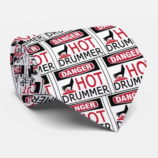 Hot Drummer Stropdas (Opgerold)