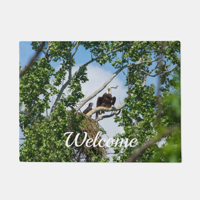 Hot Eagles Welkom Deurmat (Voorkant)