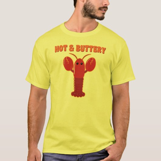 Hot- en Buttery Lobster T-shirt (Voorkant)
