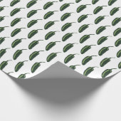 HOT EN SPICY Jalapeño Chili Peppers Patroon Cadeaupapier (Hoek)