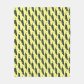 HOT EN SPICY Jalapeño Chili Peppers Patroon Fleece Deken (Voorkant)