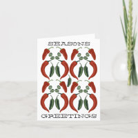 HOT EN SPICY Jalapeño Chili Peppers Pattern Art Po