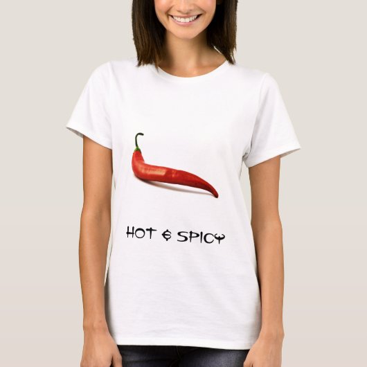 HOT EN SPICY T-SHIRT (Voorkant)