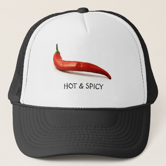HOT EN SPICY TRUCKER PET (Voorkant)