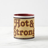 Hot- en sterke koffie mok (Midden)