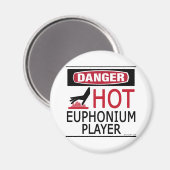 Hot Euphonium Player Magneet (Voorkant / Achterkant)