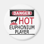 Hot Euphonium Player Magneet (Voorkant)