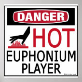 Hot Euphonium Player Poster (Voorkant)