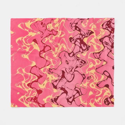 Hot Evening Fleece Deken (Voorkant (Horizontaal))