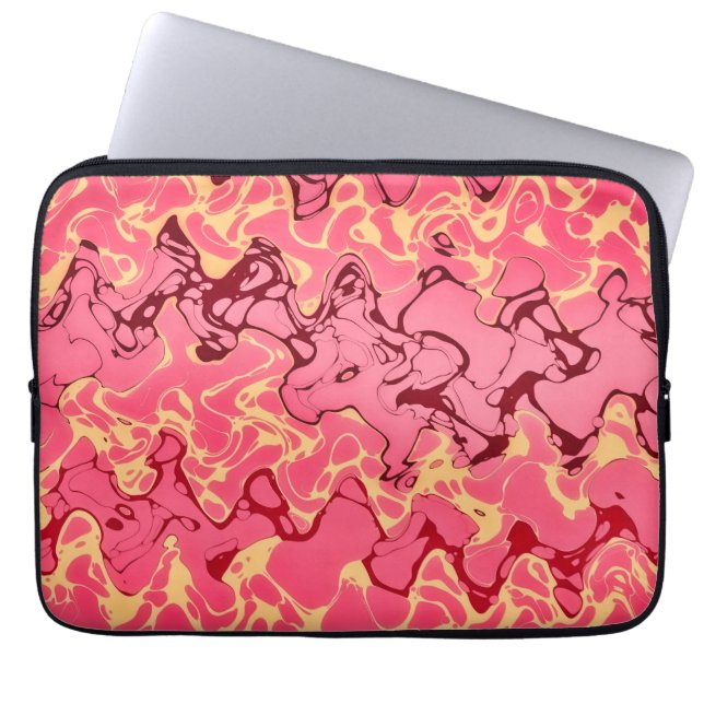 Hot Evening Laptop Sleeve (Voorkant)
