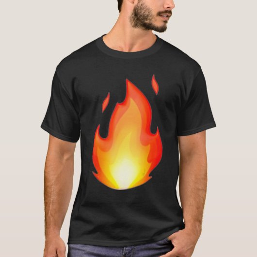Hot-Fire Clothing Lit Outfit Display Heat of Burn T-shirt (Voorkant)