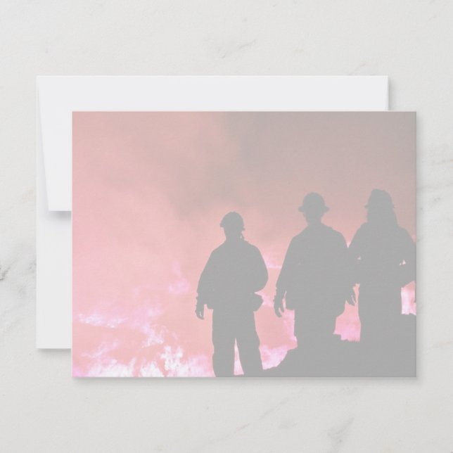 Hot Fireman Silhouette (Voorkant)