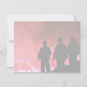 Hot Fireman Silhouette