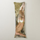 Hot Fitness Girl Lichaamskussen (Voorkant Verticaal)