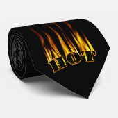 Hot Flames - Ontwerp Stropdas (Opgerold)