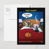 "Hot Flash" Briefkaart (Voorkant / Achterkant)
