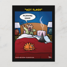 "Hot Flash" Briefkaart
