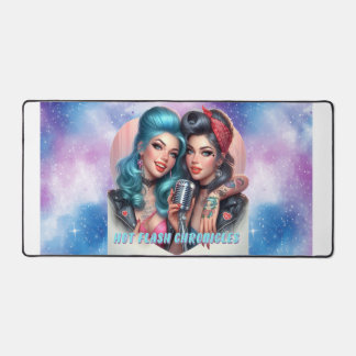 Hot Flash Chronicles Retro Grote Gaming Mousepad Bureaumat
