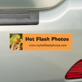 Hot Flash-foto's Bumpersticker (Op auto)