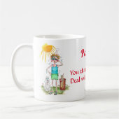 Hot Flash in Global Warming Woman Koffiemok (Links)