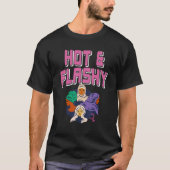 Hot & Flashy Awesome Retro For Her Present T-shirt (Voorkant)