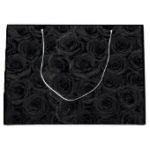 Hot Flower Black Rozen Groot Cadeauzakje (Voorkant)