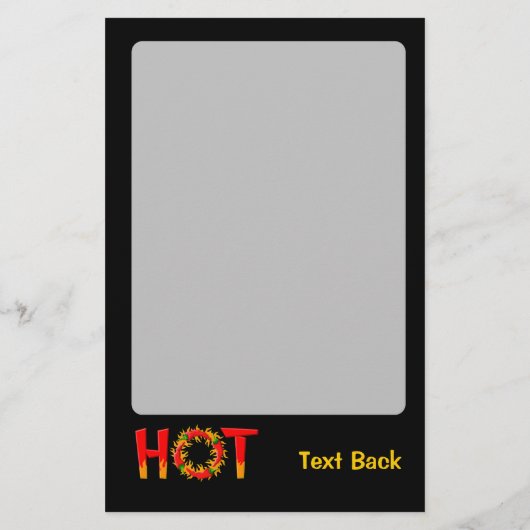 HOT FLYER (Achterkant)