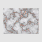 Hot-Foil Roos Gold Marble Design Tissuepapier (Voorkant)