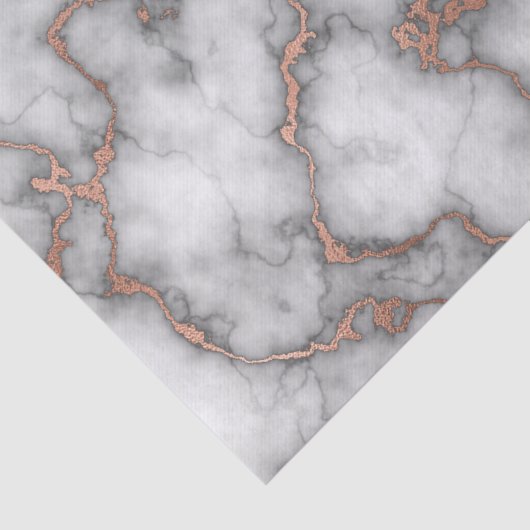 Hot-Foil Roos Gold Marble Design Tissuepapier (Detail)