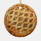 Hot-Fresh Apple Pie Keramisch Ornament (Voorkant)