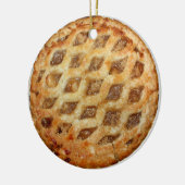Hot-Fresh Apple Pie Keramisch Ornament (Links)