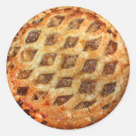 Hot-Fresh Apple Pie Ronde Sticker