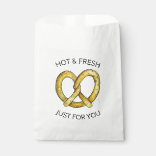 Hot & Fresh Just for You Salty Bked Soft Pretzels Bedankzakje