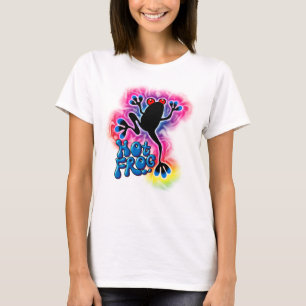 Hot Frog Surf psychedelische vest shirt