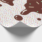 Hot Fudge en Sprinkles Cadeaupapier (Hoek)